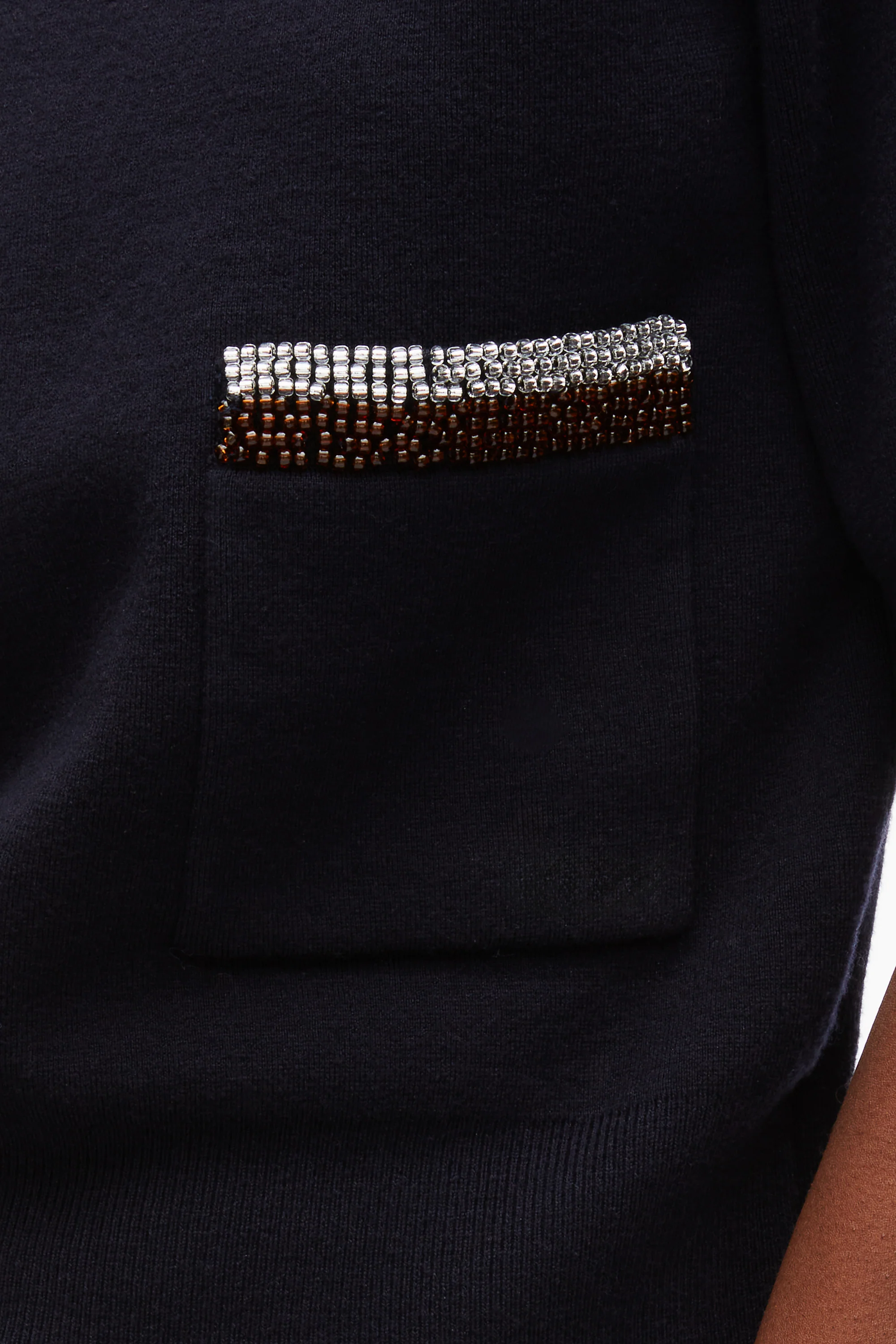 Beaded Embellishment Knit Top - Image 13