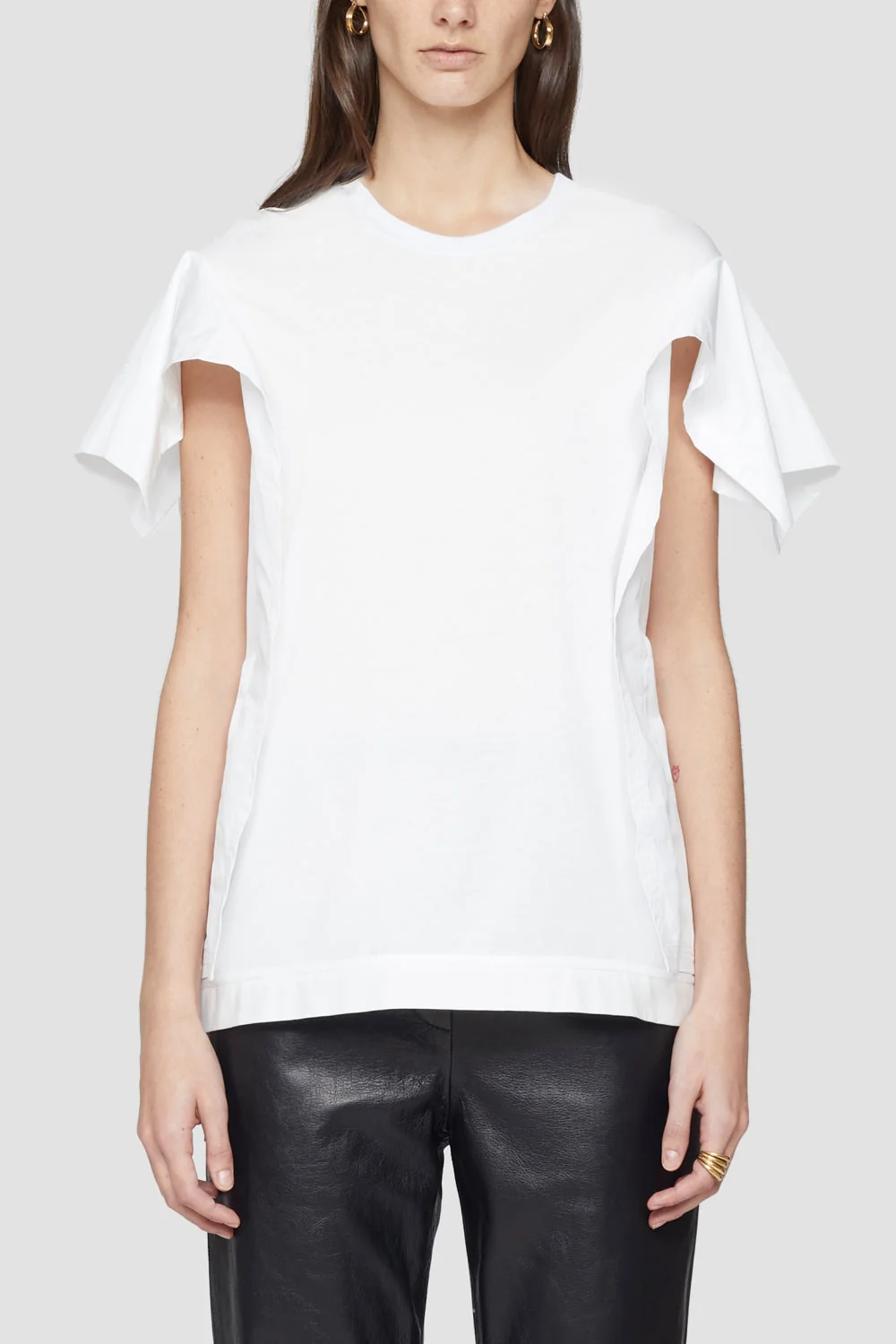 Combo Tshirt W Ruffle Sleeveless - Image 9
