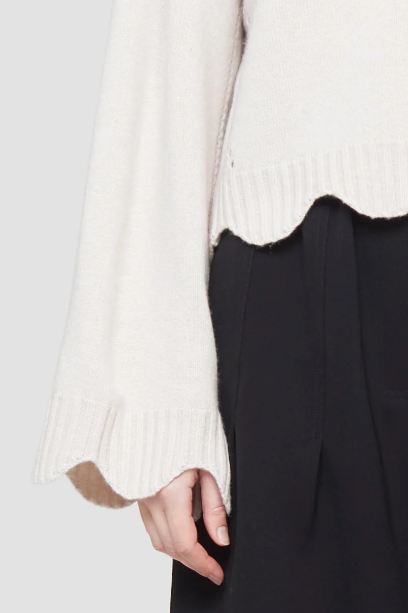 Crew Neck Cashmere Blend Sweater - Image 14