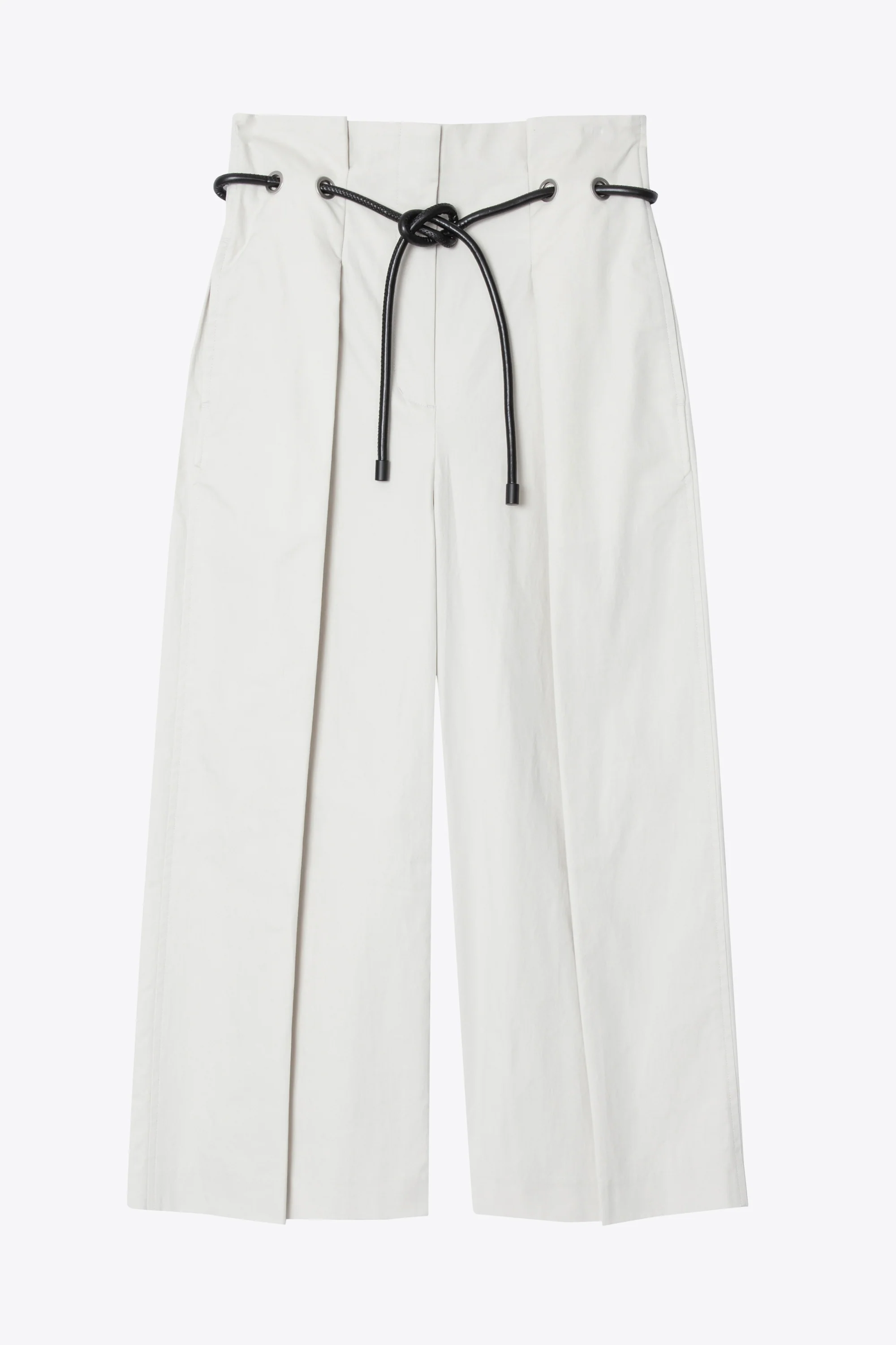 Cropped Wide Leg Origami Trouser - Image 2