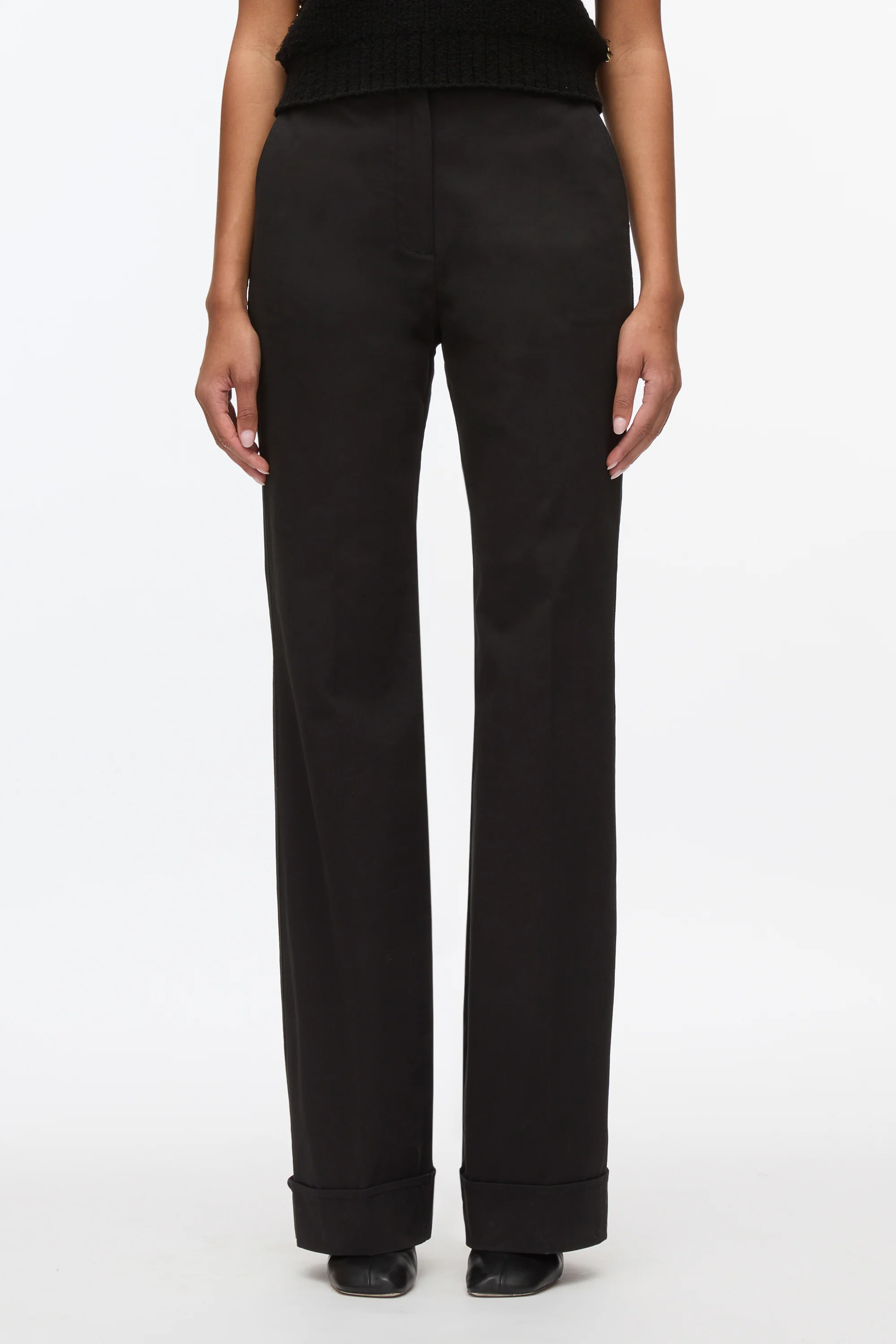 Cuffed Kick Flare Pant - Image 8