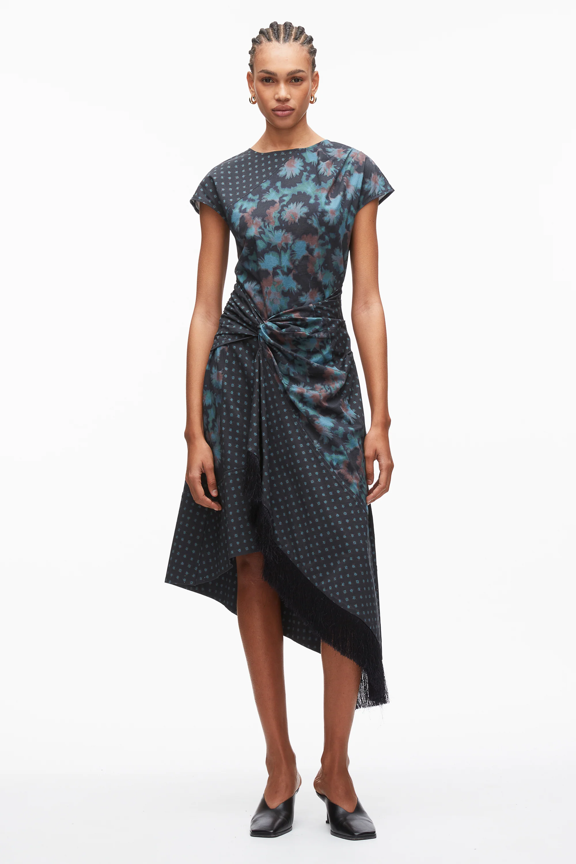Desert Flower Twist Fringe Dress - Image 8