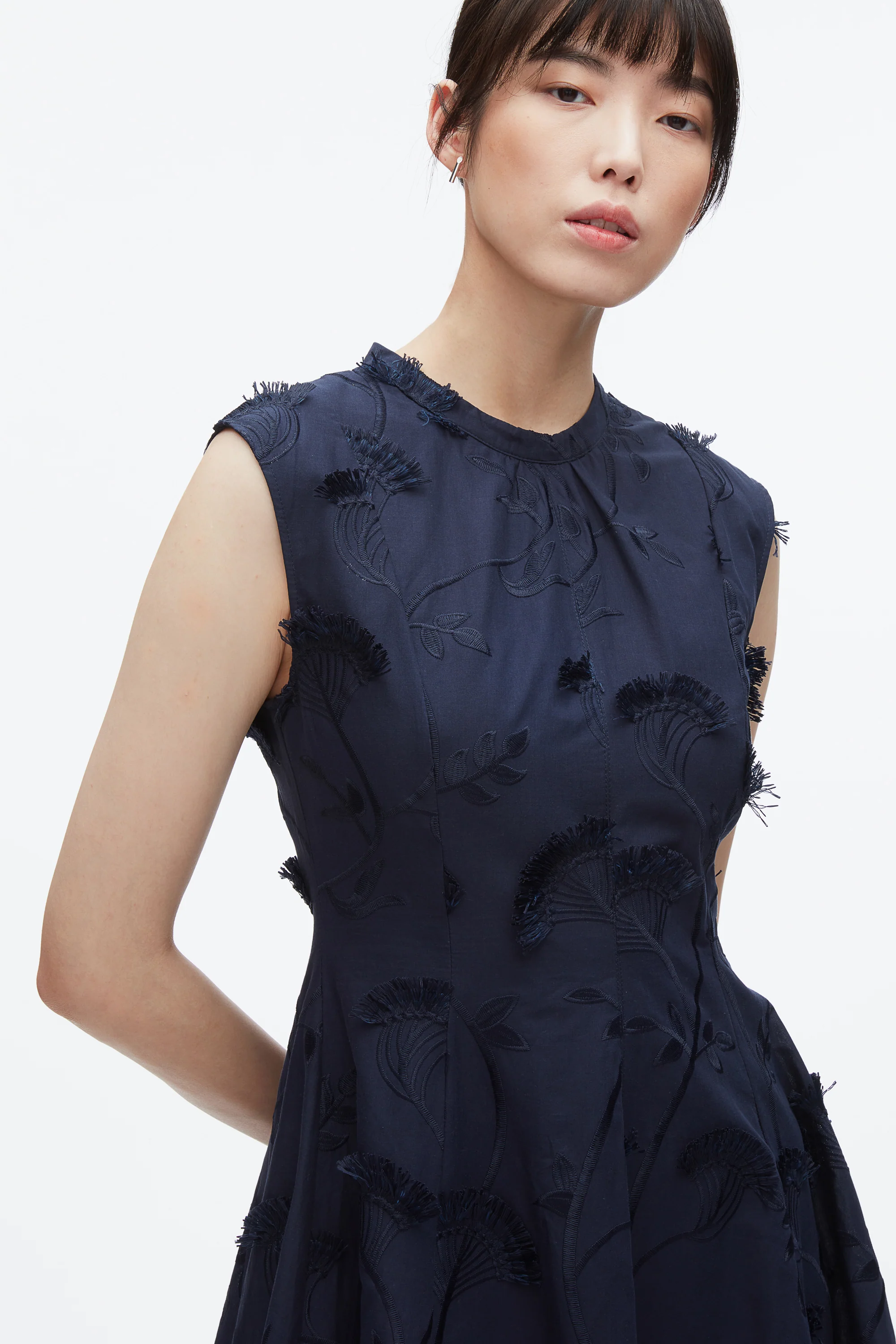 Fil Coupé Midi Dress - Image 5