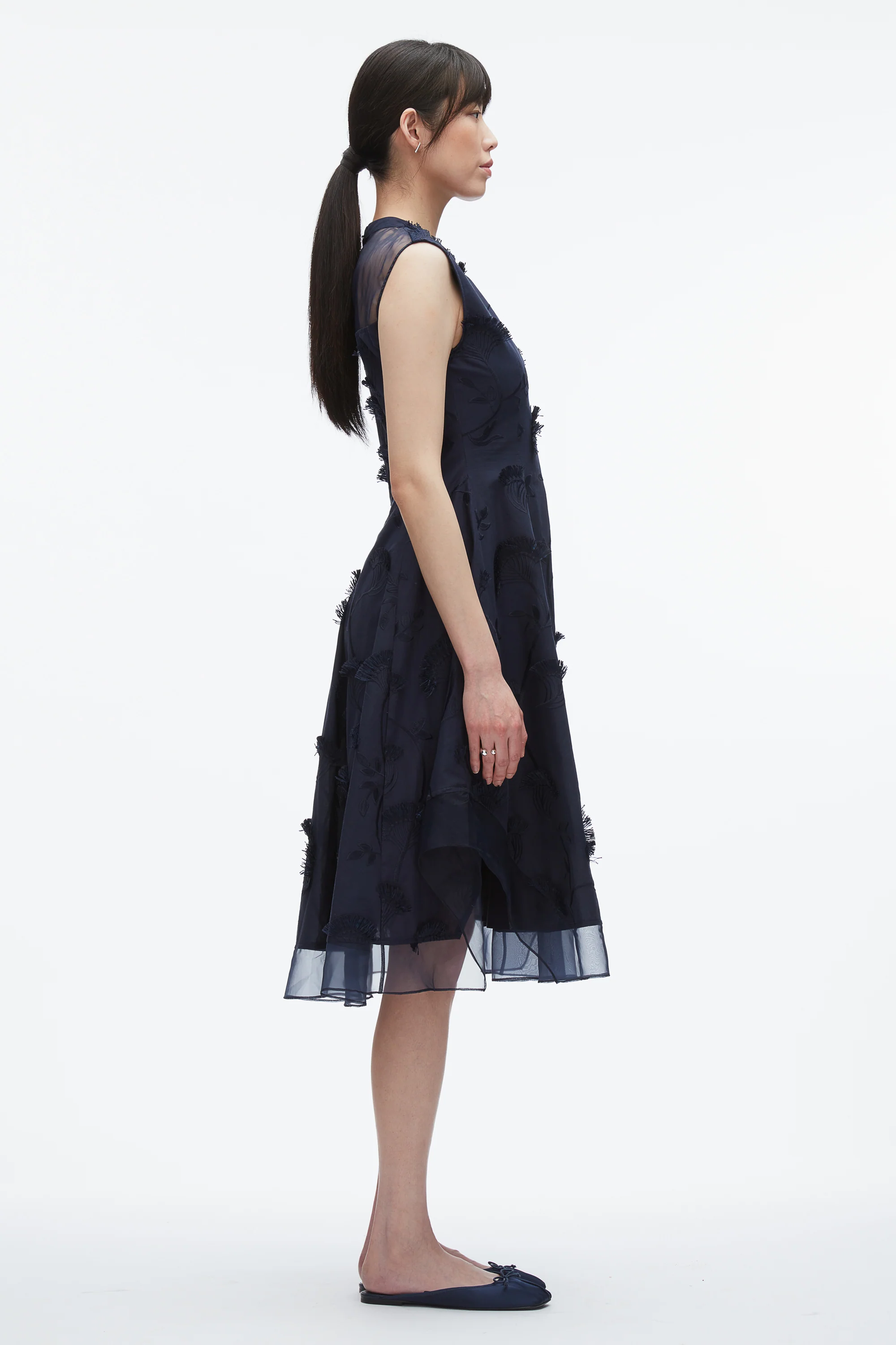 Fil Coupé Midi Dress - Image 3