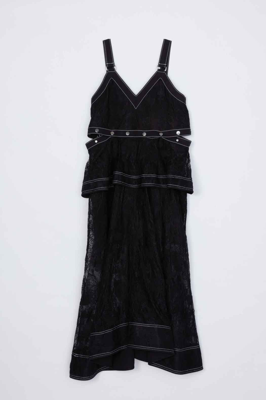 Floral Lace Midi Dress - Image 7