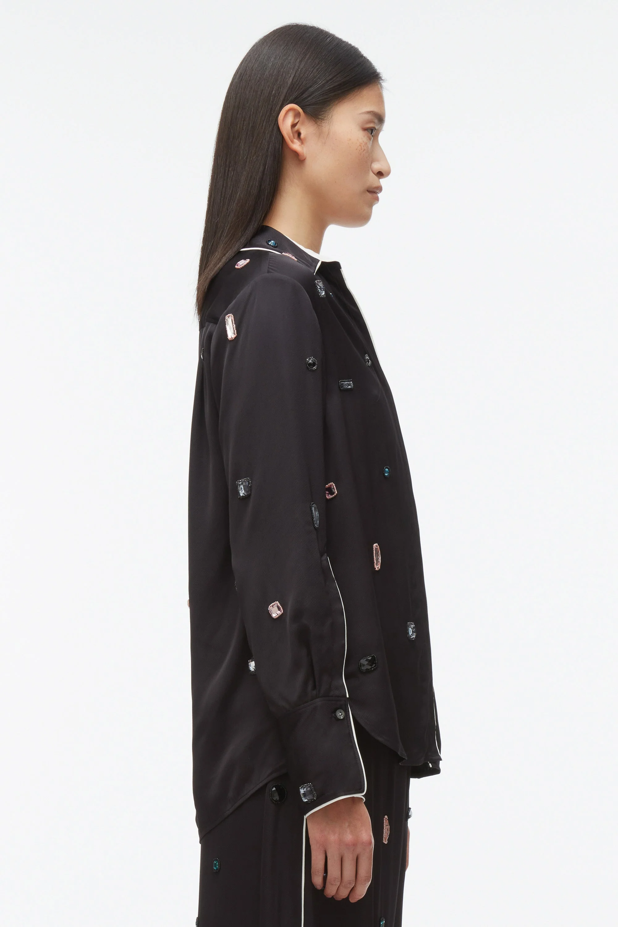 Halo Embroidered PJ Shirt - Image 7