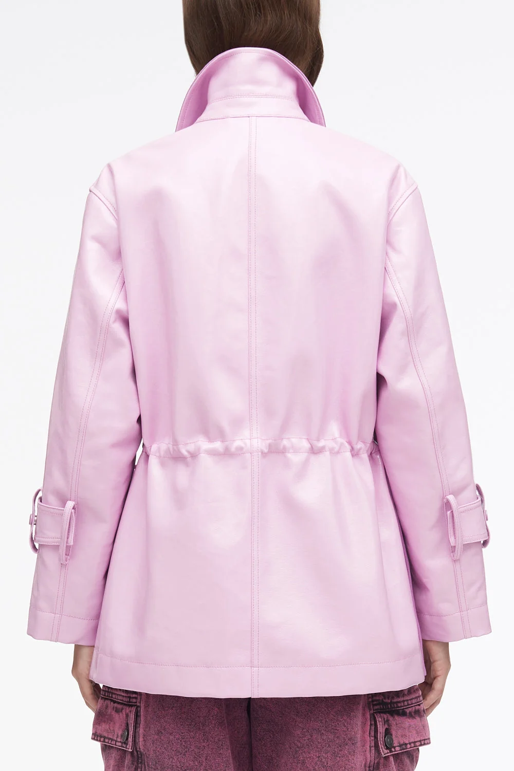 Laminated Cotton Canvas Field Jacket - Image 8
