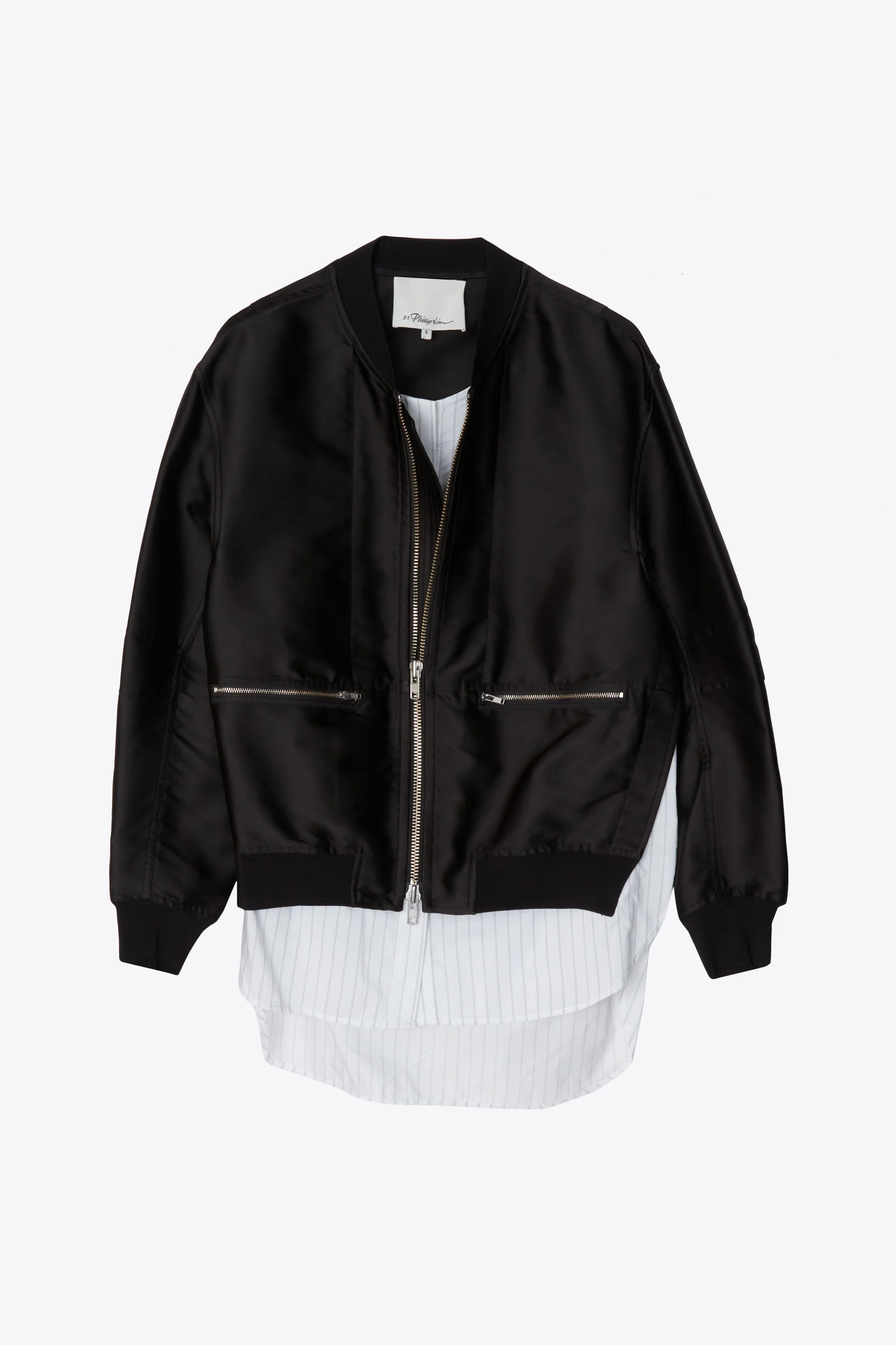 Layered Bomber Jacket - Image 2