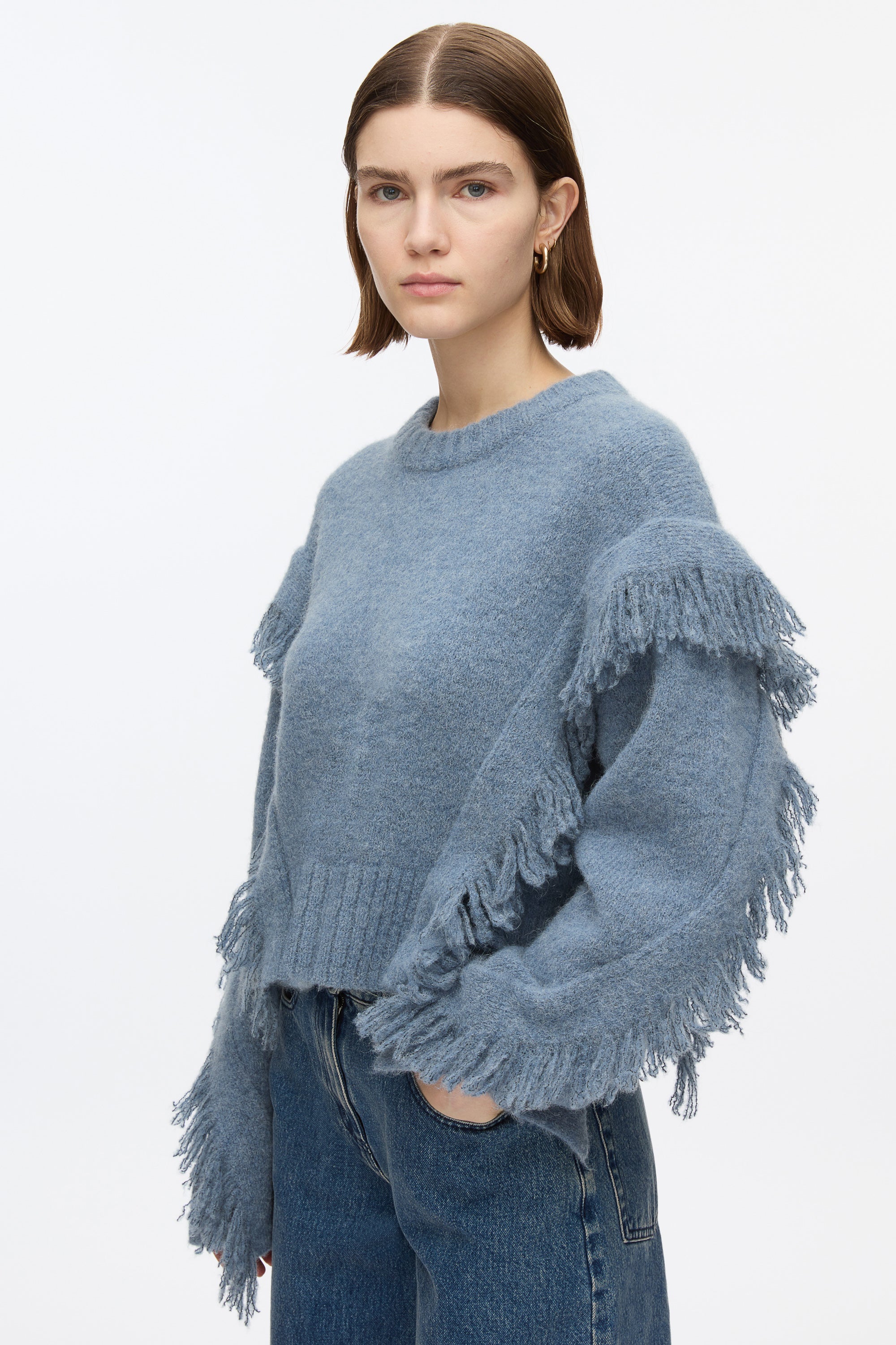 Fringe Crewneck Pullover - Image 13