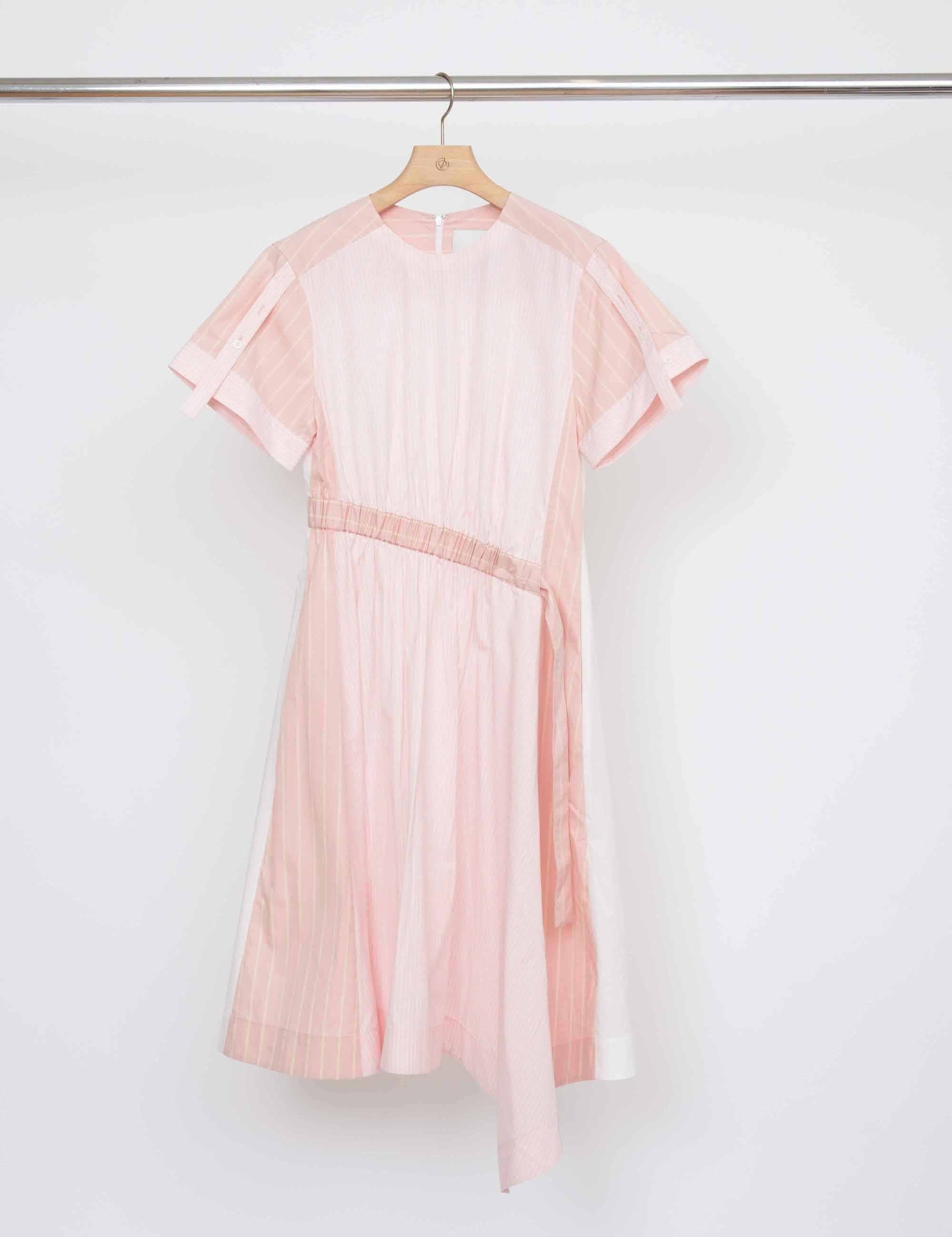 Mix Stripe Poplin Dress - Image 5