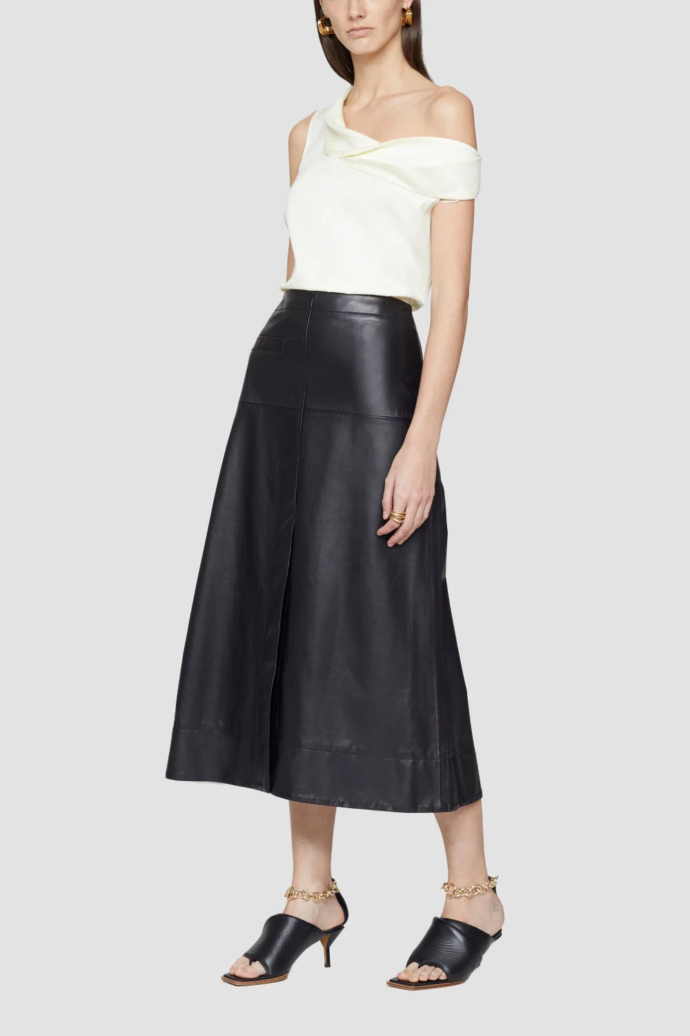 Off Shoulder Folded Band Top - Image 7