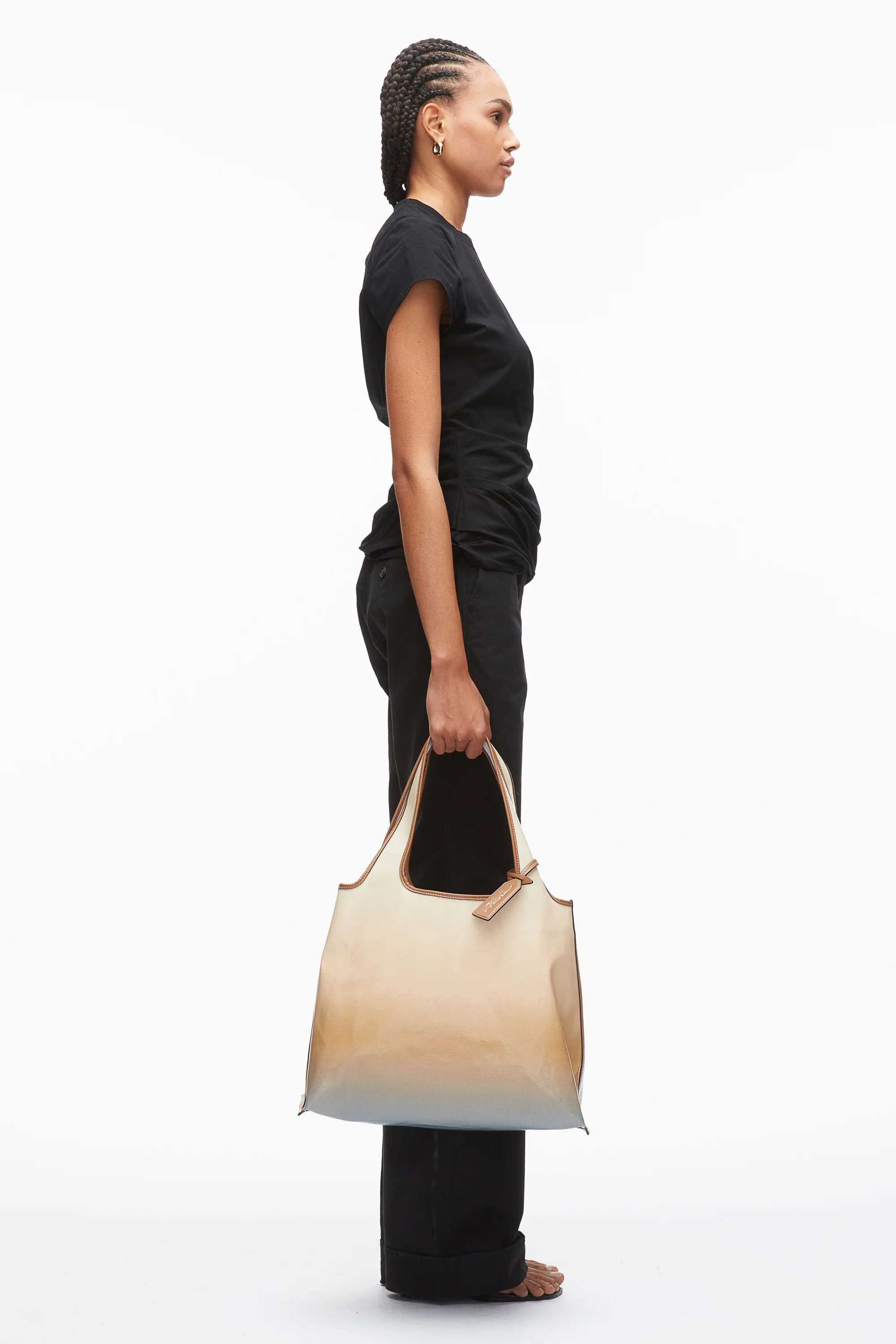 Ombre Coated Canvas Market Tote - Image 6