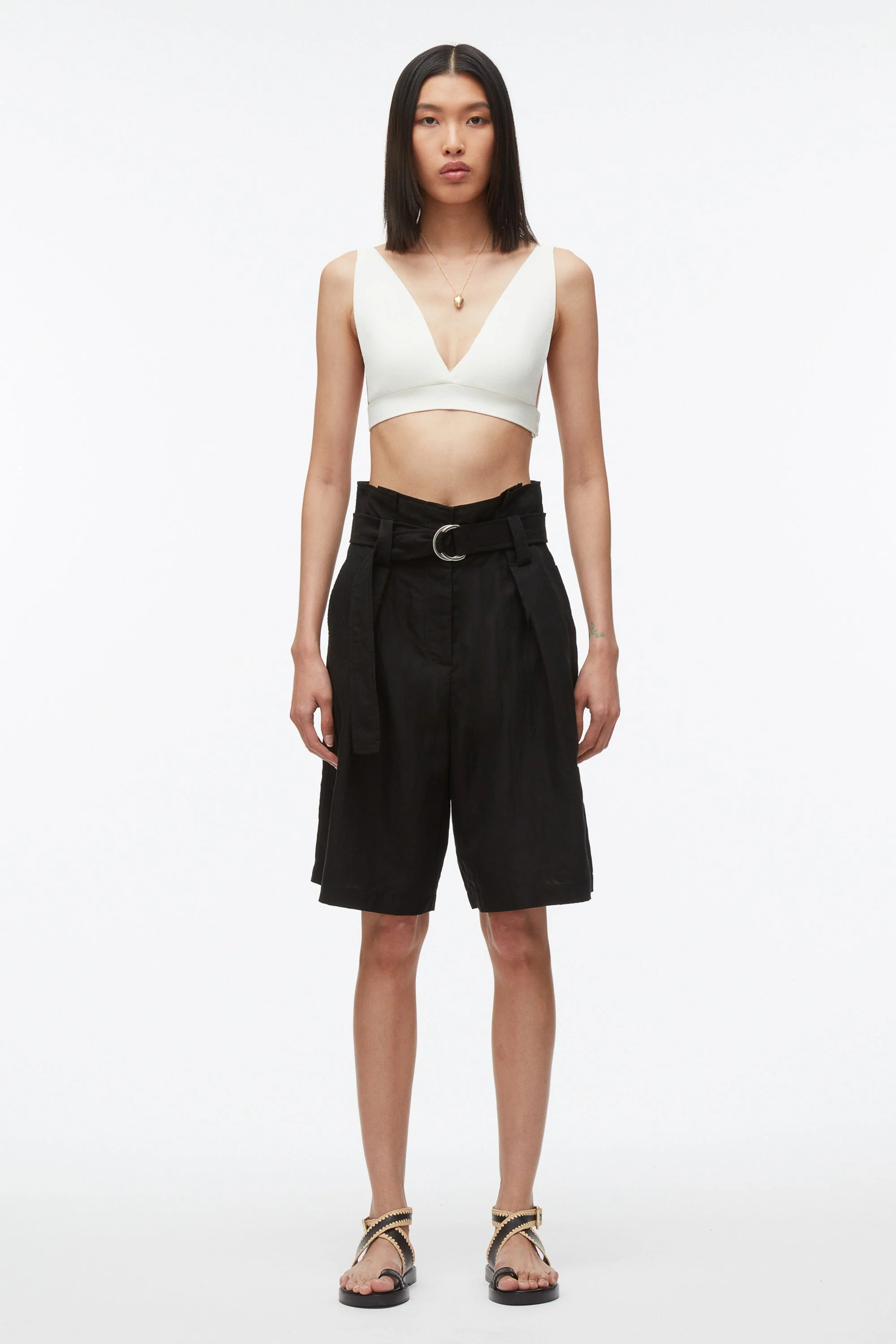 Paperbag Waist Short - Image 8
