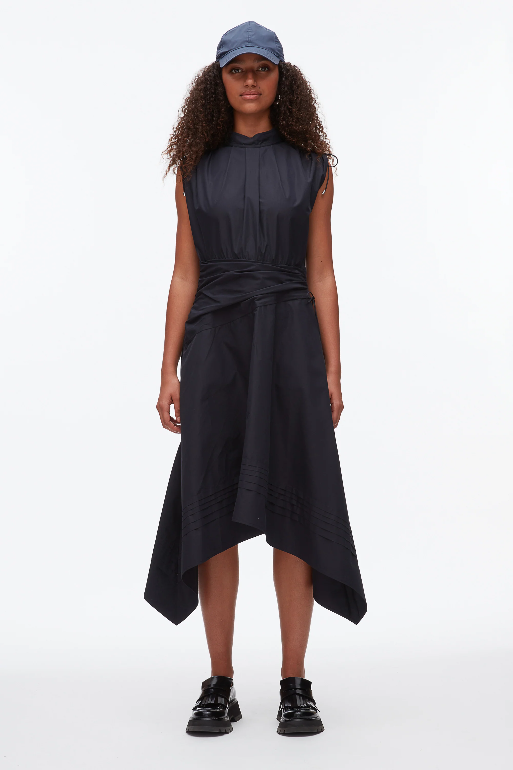 Ruched Handkerchief Dress - Image 2