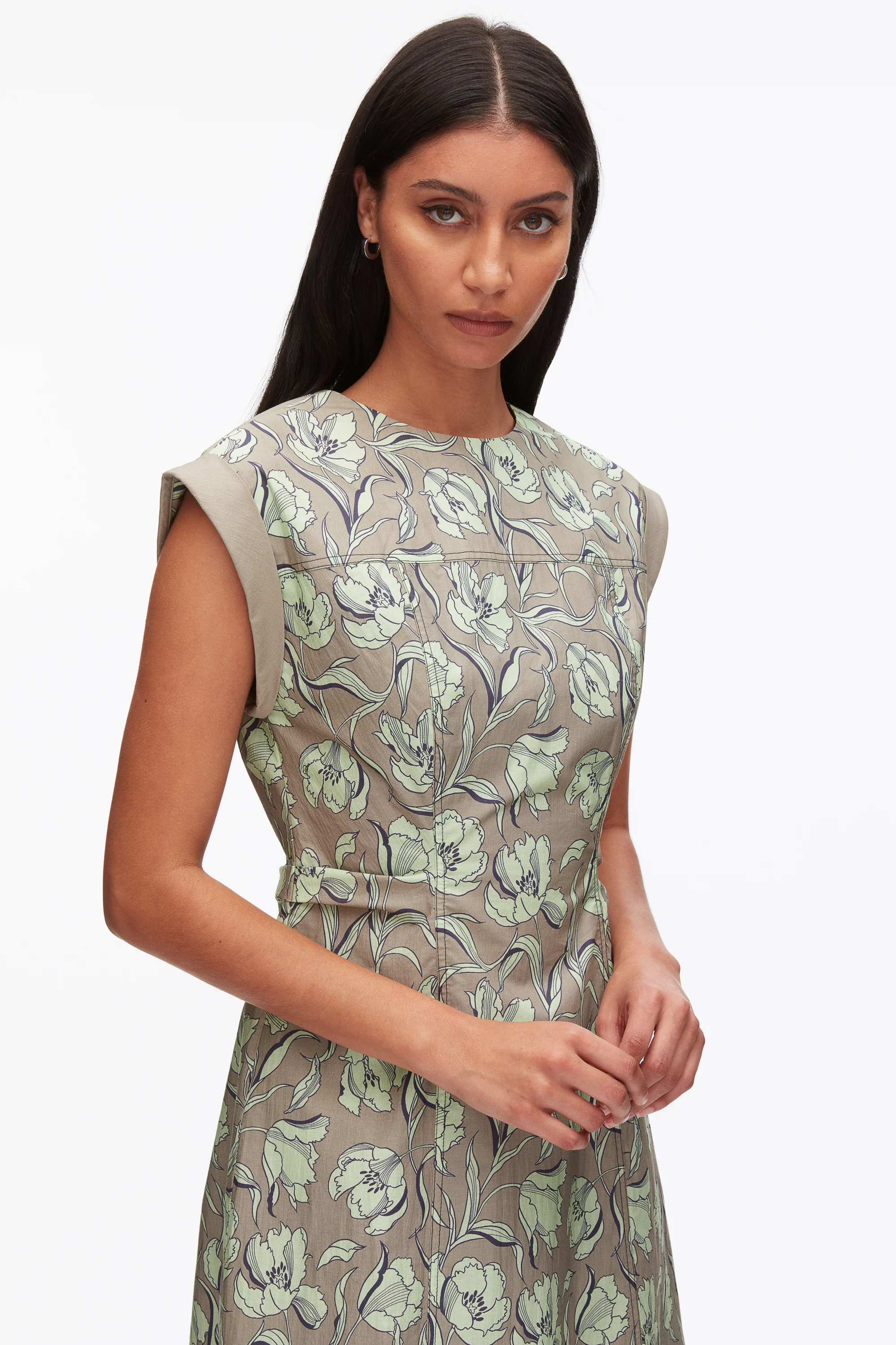 Short Sleeve Floral Mini Dress - Image 14