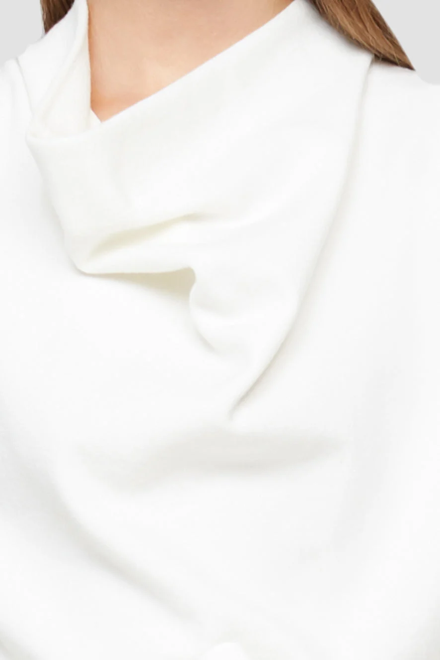 Sl Military Rib Cowl Neck Po - Image 2