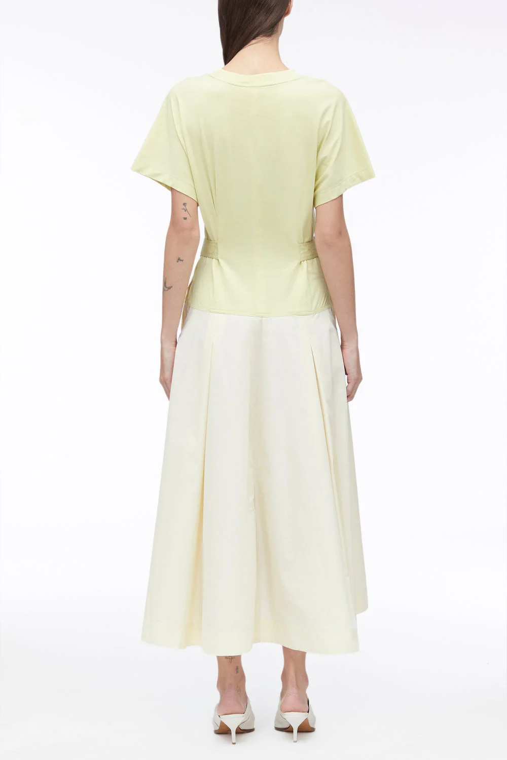Belted Short-Sleeved T-Shirt Dress - Image 4