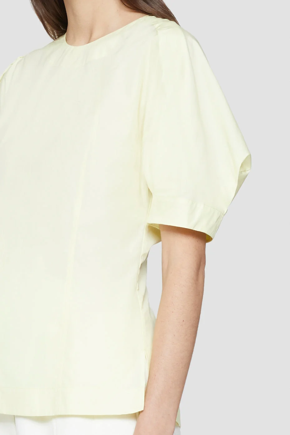 Short Sleeve Top With Back Zip - Image 9