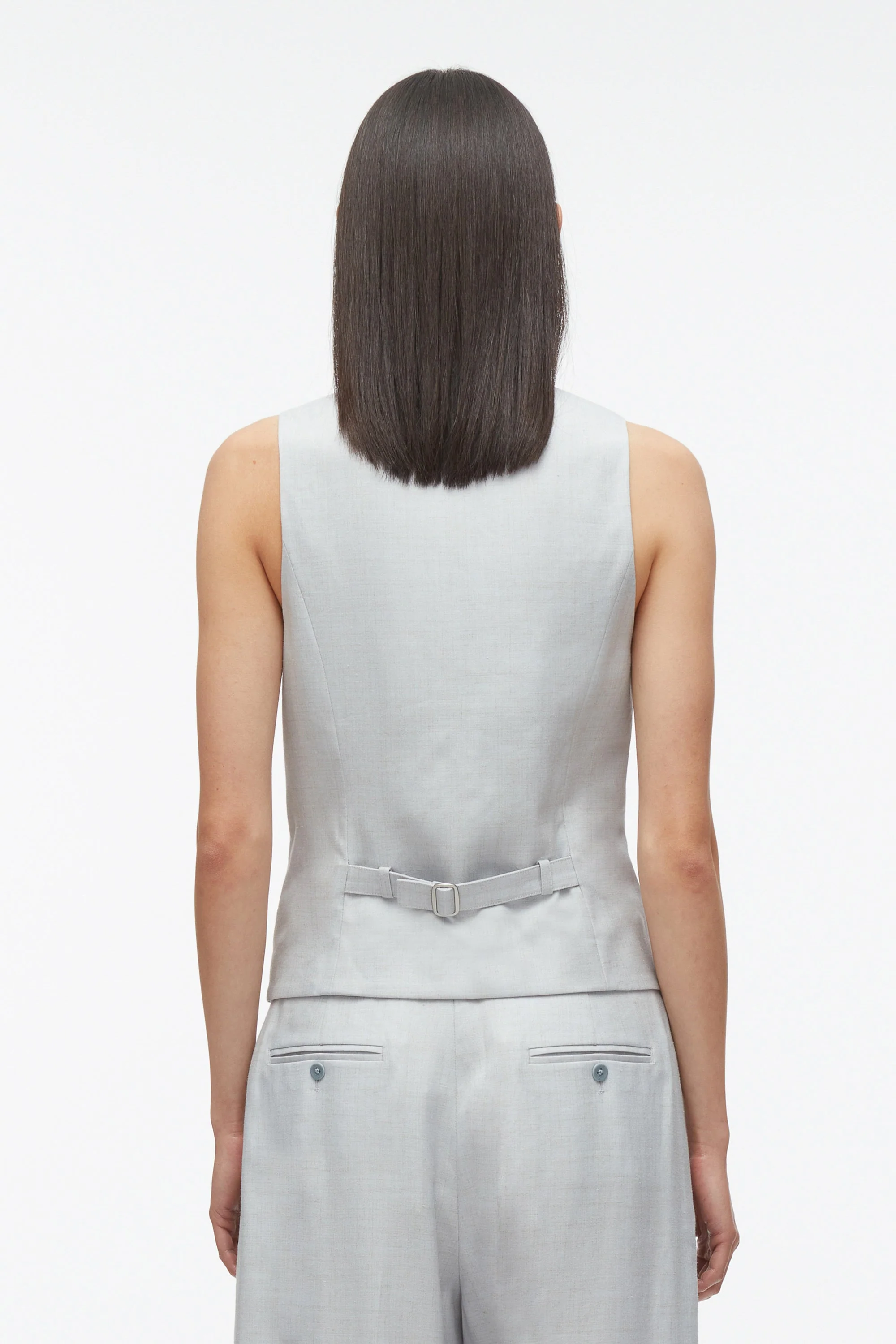 Tailored Vest with Set in Bra - Image 4