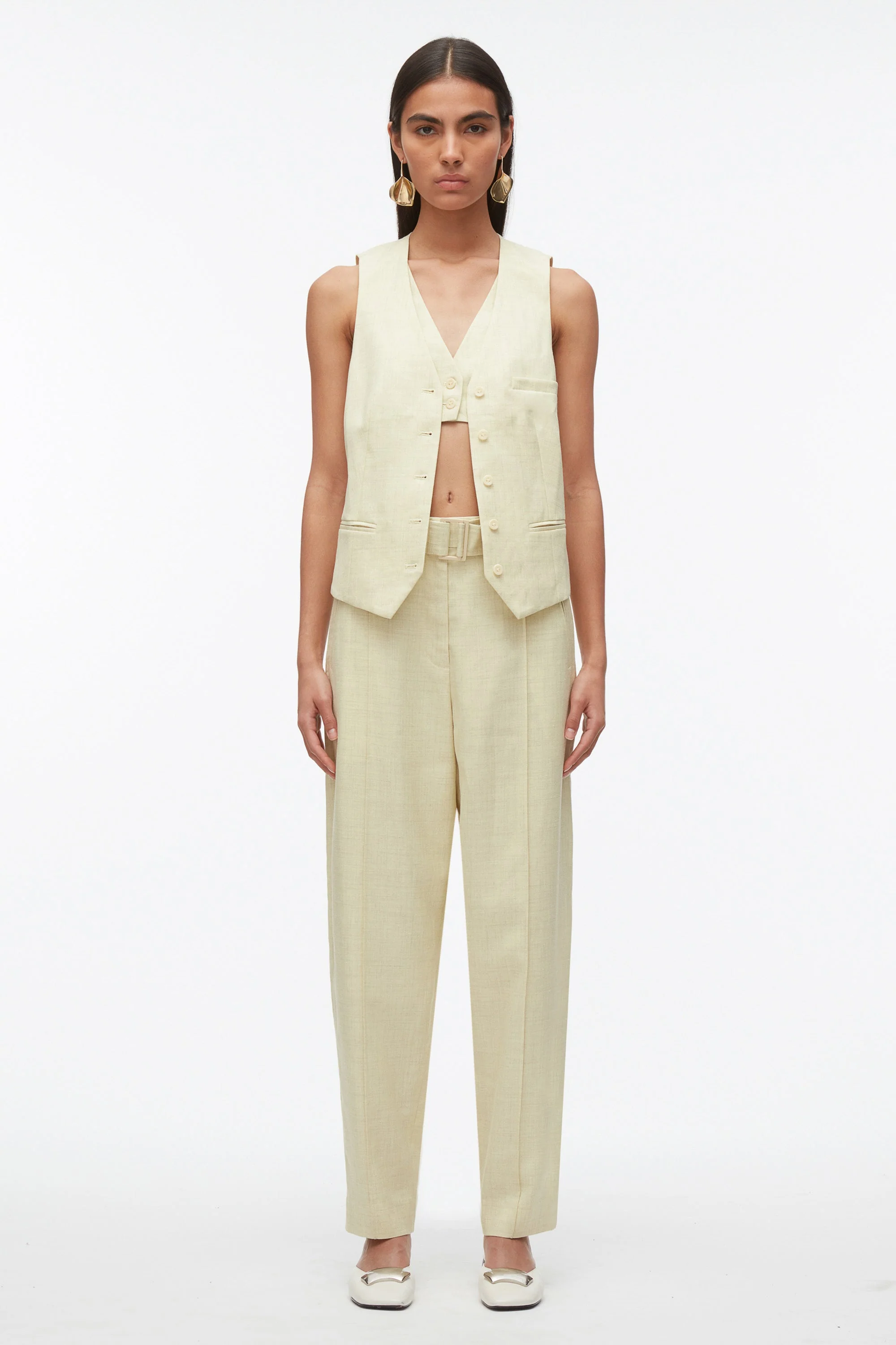 Tailored Vest with Set in Bra - Image 6