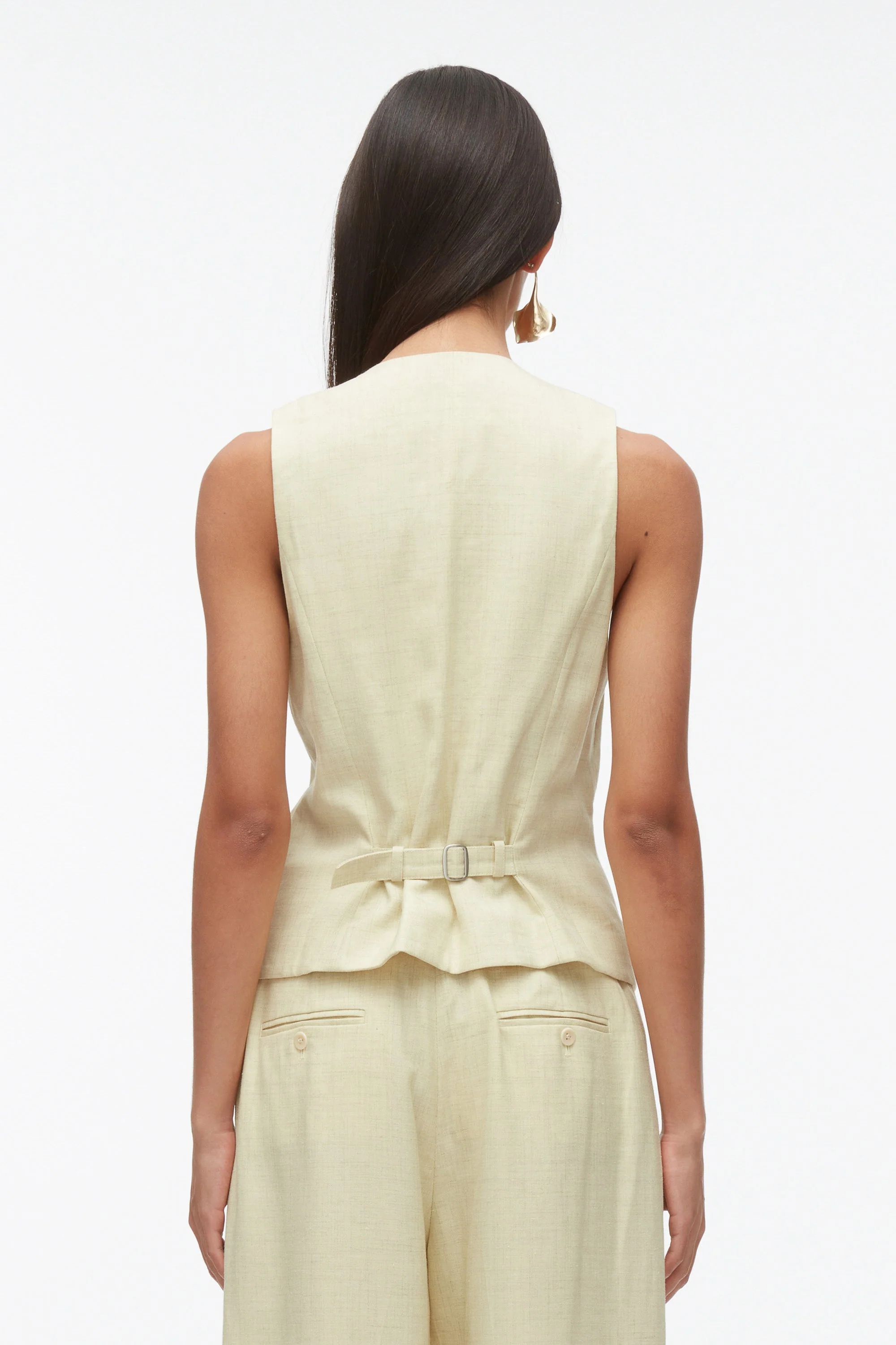 Tailored Vest with Set in Bra - Image 9