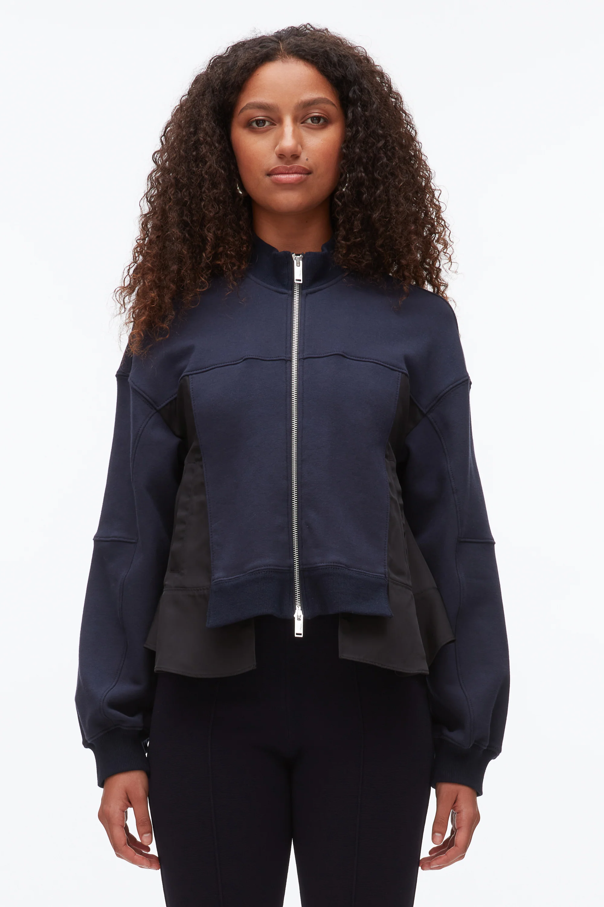 Terry Hybrid Zip Up - Image 3