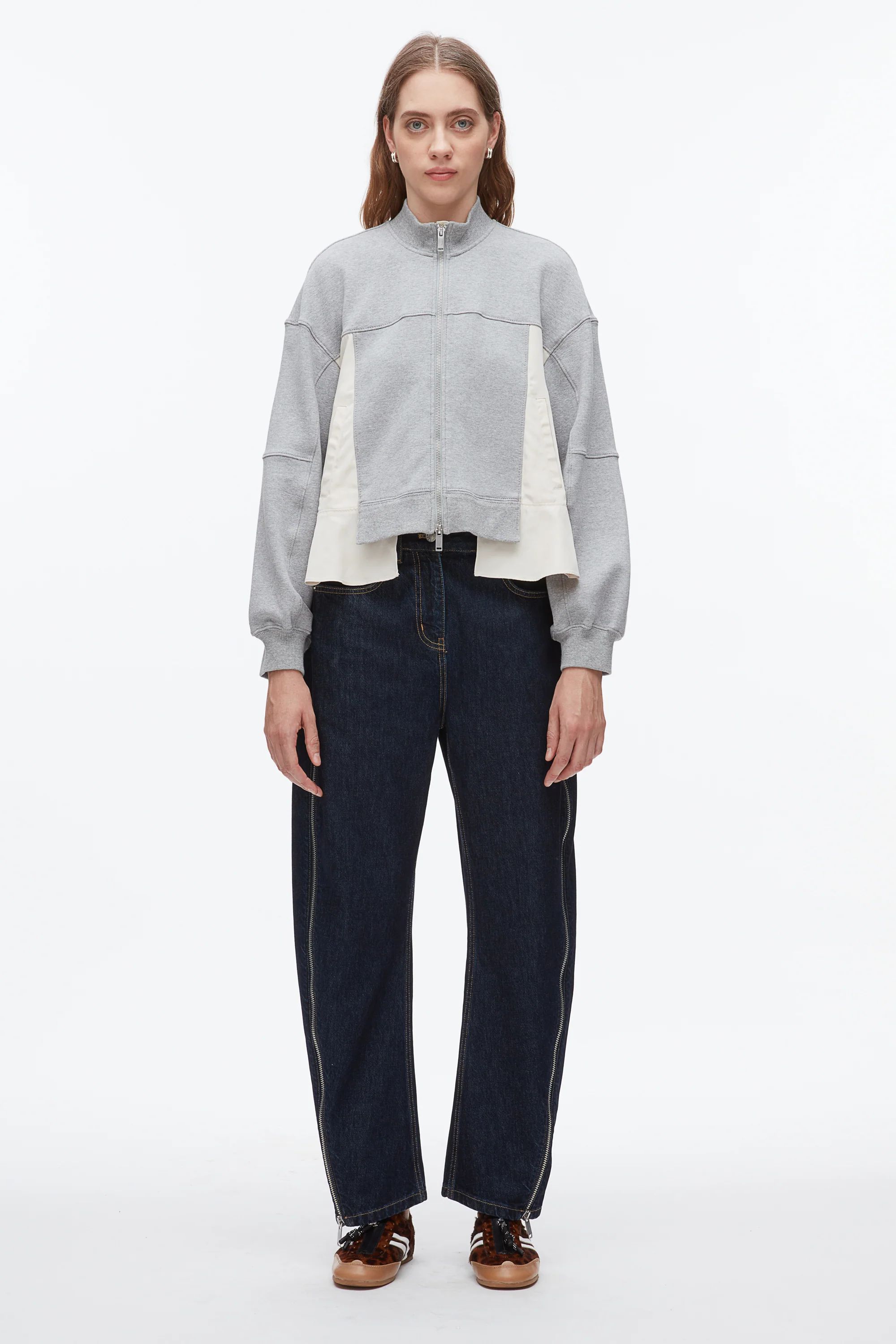 Terry Hybrid Zip Up - Image 9